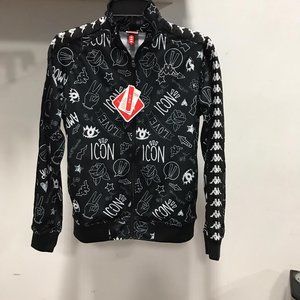 NWT KAPPA AMOUR LOVE ICON Jacket all over print M